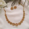 Gorgeous Flower with AD Stone Necklace