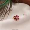 Flower Design Adjustable Finger Ring