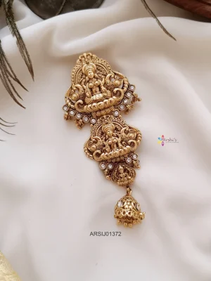 Three Step Temple Design Hair Brooch