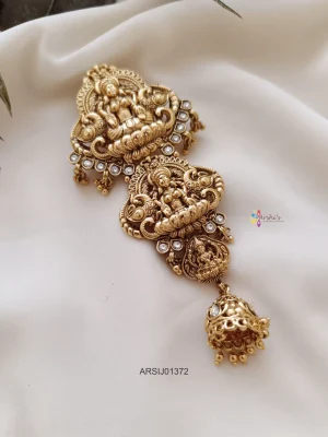 Three Step Temple Design Hair Brooch