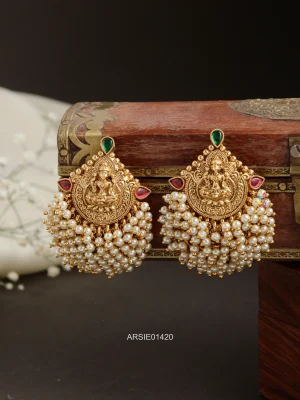 Temple Pearl Earrings