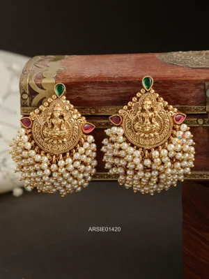 Temple Pearl Earrings