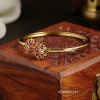 Lotus Design Bracelet Bangle