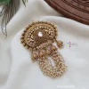White Stone Pearl Layer Hair Accessory
