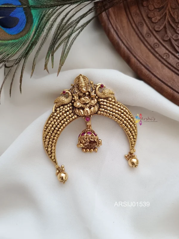 Traditional Ganesha Hair Accessory