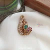 Imitation Peacock Saree Pin