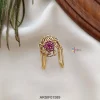 Beautiful Flower Design AD Finger Ring