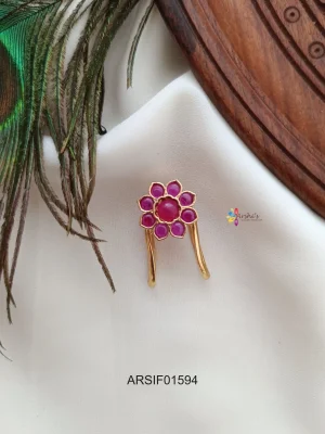 Traditional Flower Kemp Finger Ring