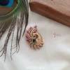 Big Peacock Saree Pin