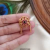 Flower Design AD Finger Ring