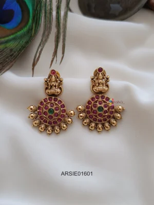 Lakshmi Kemp Temple Earrings