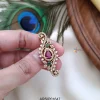 Multi Stone Saree Pin