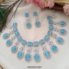 Designer Blue Stone Necklace