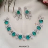 Designer Sky Blue Stone Necklace