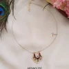 Multi Color Stone Invisible Necklace