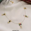 Lotus Jadau Kundan Invisible Necklace