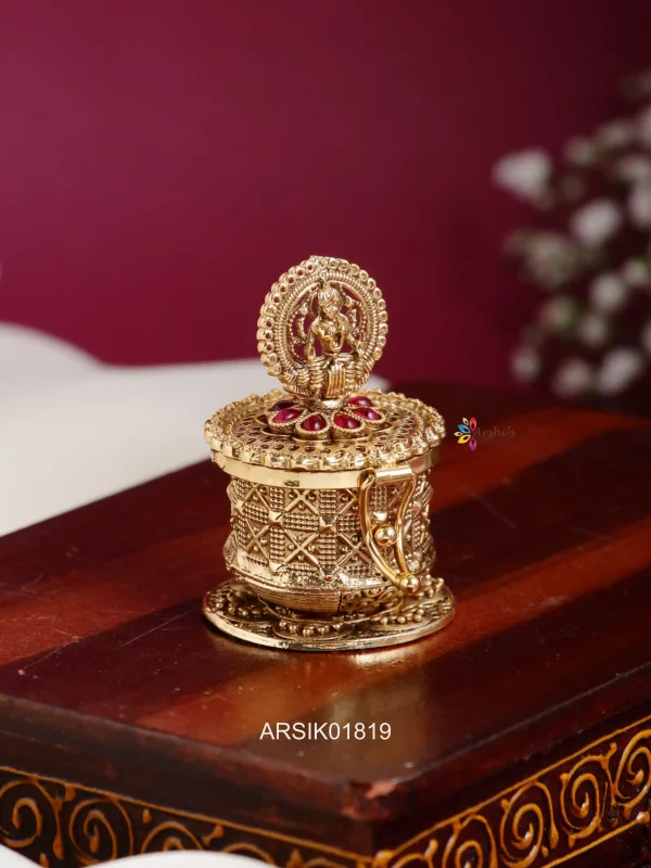 Antique Temple Kumum Box