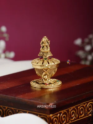 Goddess Lakshmi Idol Kumkum Box