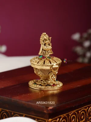 Goddess Lakshmi Idol Kumkum Box