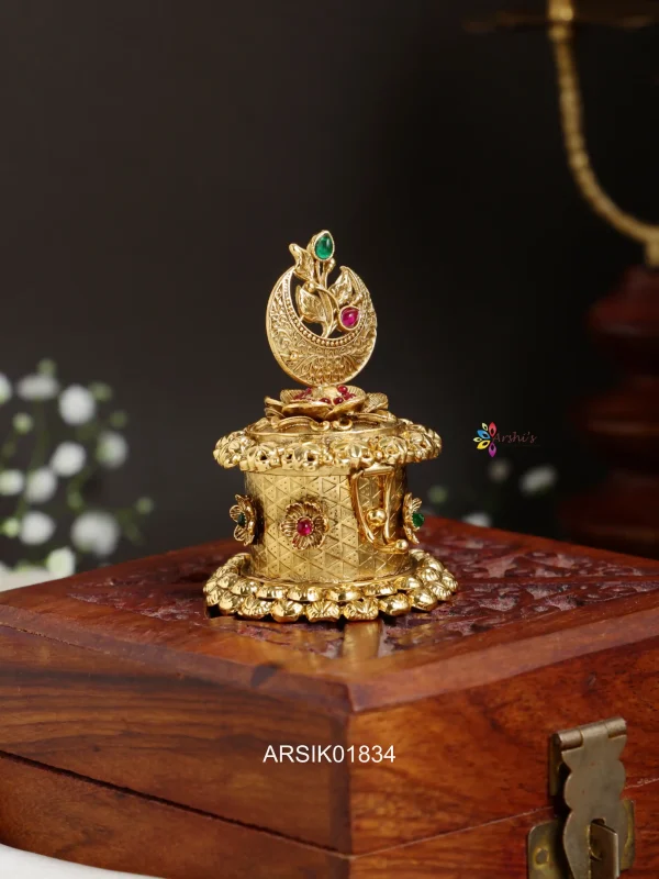 Regal Lotus Kumkum Box