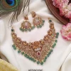 Bridal Temple Stone Necklace