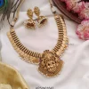 Lakshmi Pendant Kaasu Mala Necklace