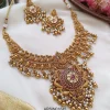 Bridal Peacock Motifs Necklace