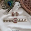 Ruby Kundan Studded Choker Set