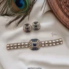 Blue Kundan Studded Choker Set