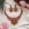 Antique Temple Jadau Kundan Necklace