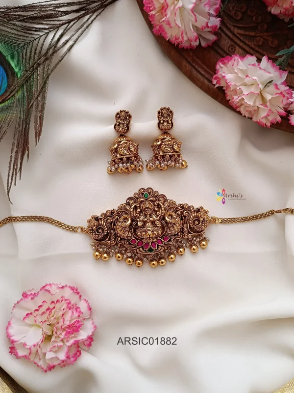 Antique Lakshmi Temple Choker