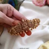 Temple Lakshmi Kemp Stone Hair Clip