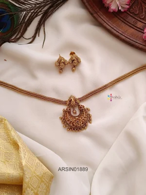 Chandbali Pendant Necklace