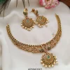 Emerald Stone Necklace Set