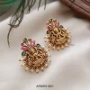 Temple with Pearl Ear Studs